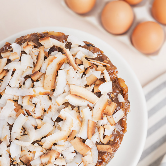 Pastel alemán con mousse de chocolate