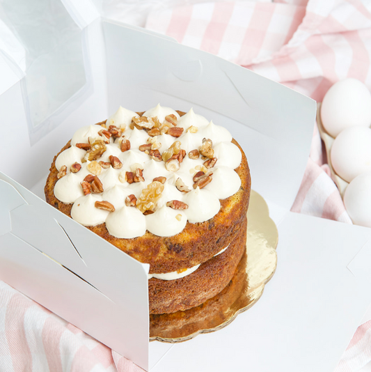 Pastel de zanahoria y cajeta