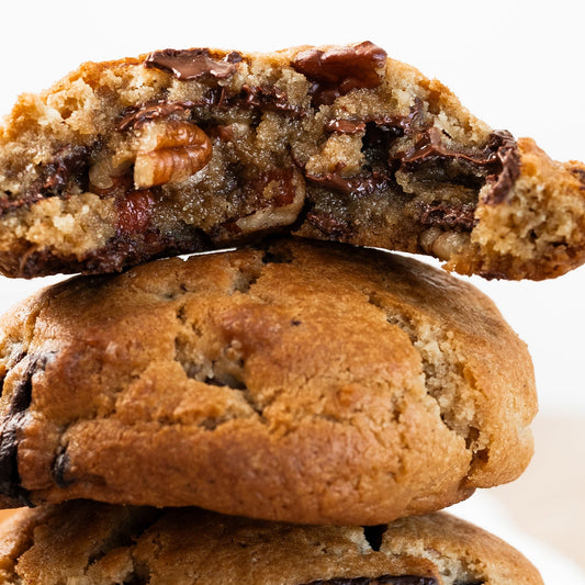 Galleta de chocolate con nuez