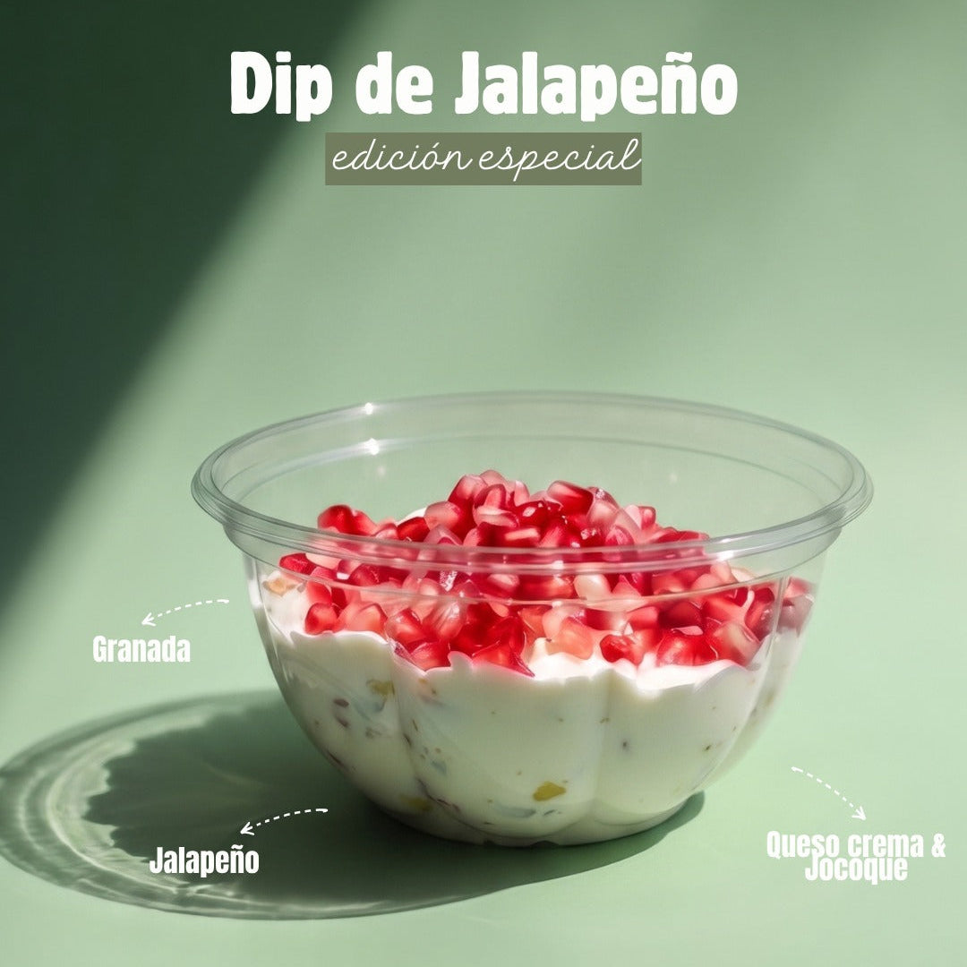 Dip de jocoque y granada