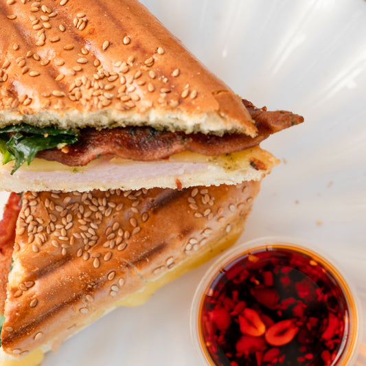 Panini pavo pesto