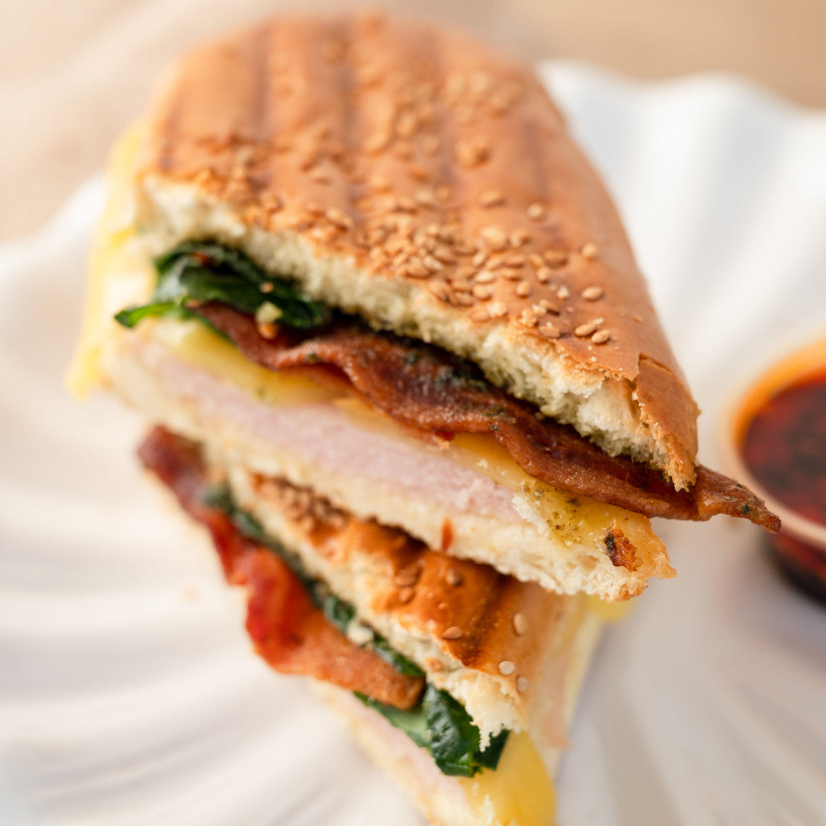 Panini pavo pesto