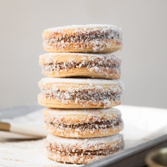 Alfajor con coco